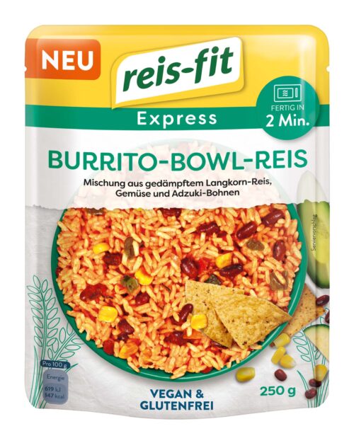 Reis-Fit Express Burrito Bowl Reis 250g