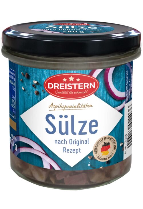 4006276011036 Dreistern Schweinskopfsülze 280g