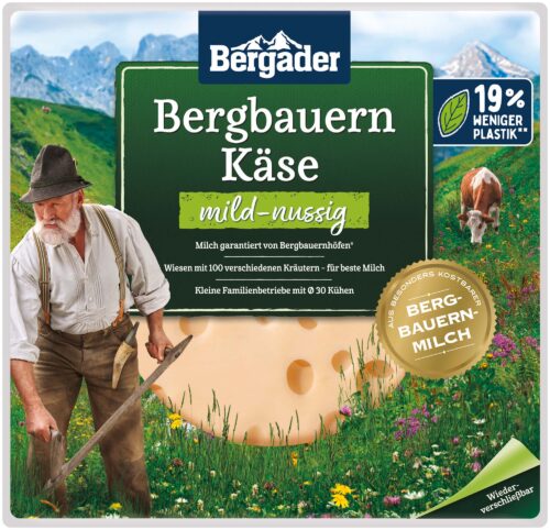 Bergader Bergbauern Käse mild-nussig 150g