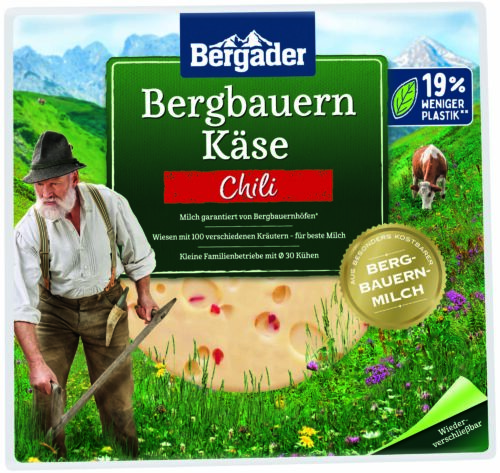 Bergader Bergbauern Käse Chili 150g