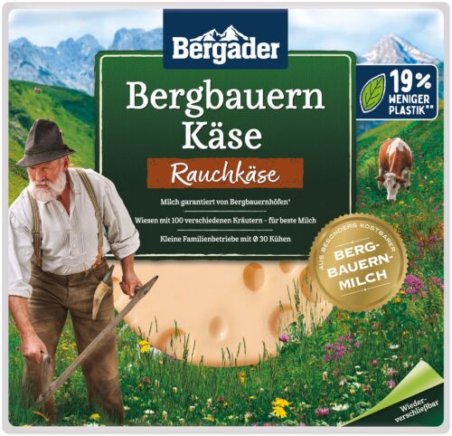 Bergader Bergbauern Käse Rauchkäse 150g