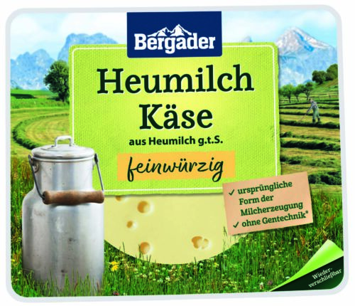 Bergader Heumilch Käse feinwürzig 140g