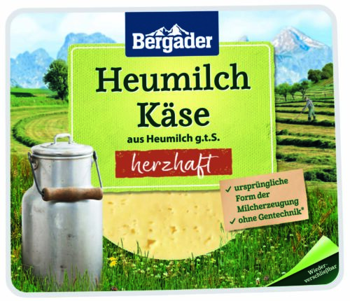 Bergader Heumilch Käse herzhaft 140g