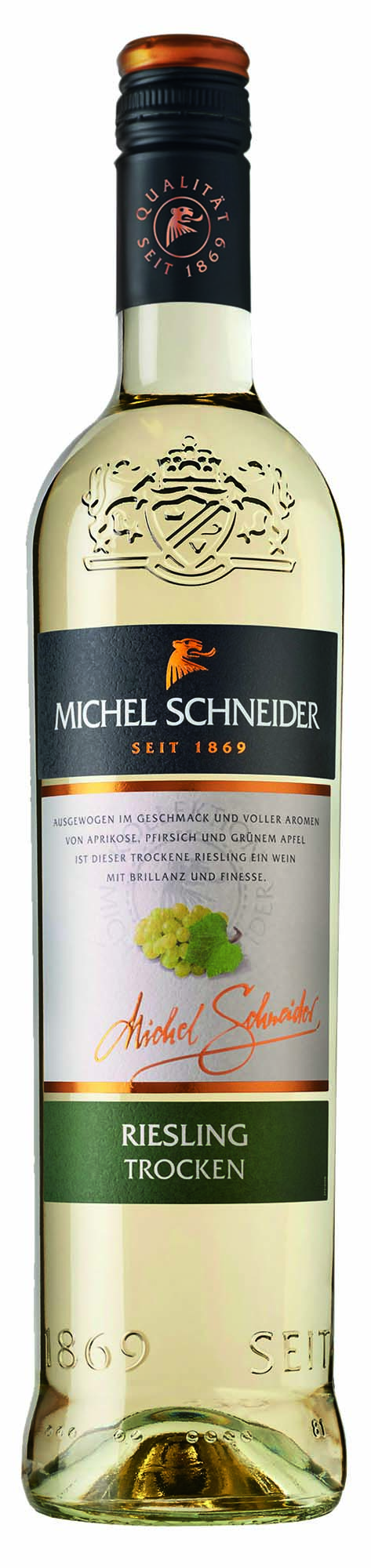 Michel Schneider Riesling Pfalz QbA trocken 0,75l