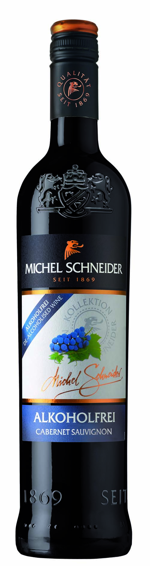 Michel Schneider Cabernet Sauvignon Rotwein Alkoholfrei 0,75l