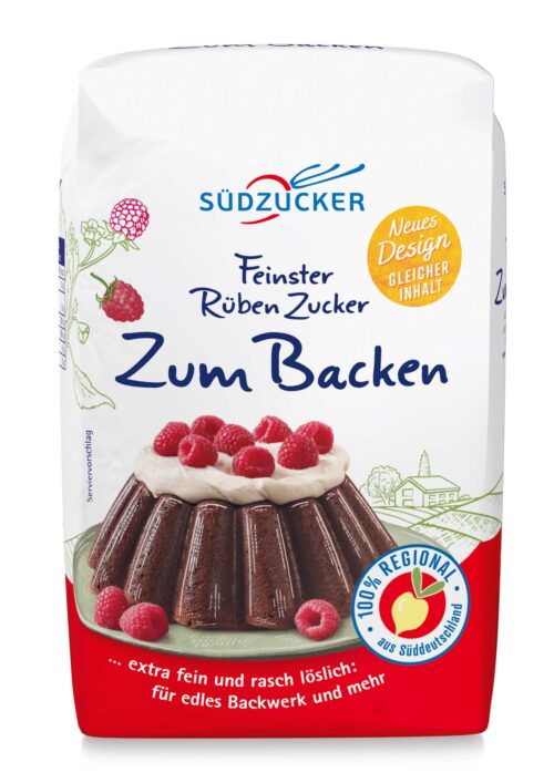 Südzucker Feinster Rübenzucker zum Backen 1kg