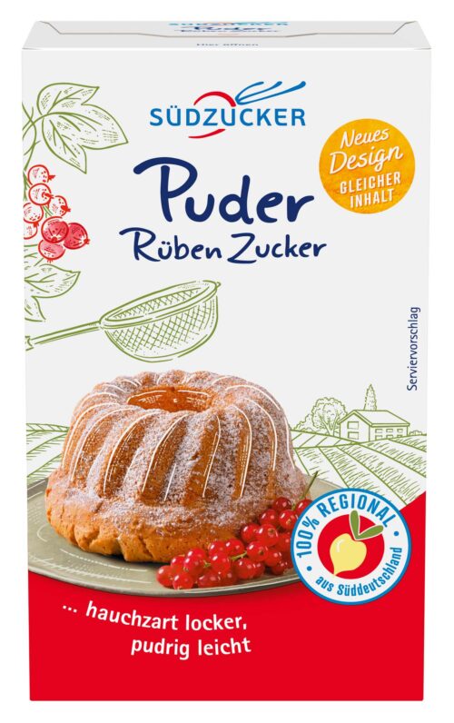Südzucker Puder Rüben Zucker 250g