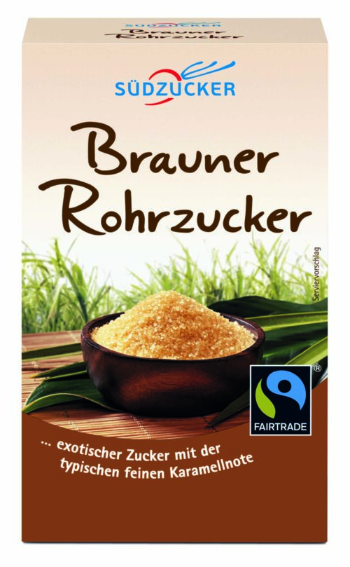 Südzucker Brauner Rohrzucker Fairtrade 500g