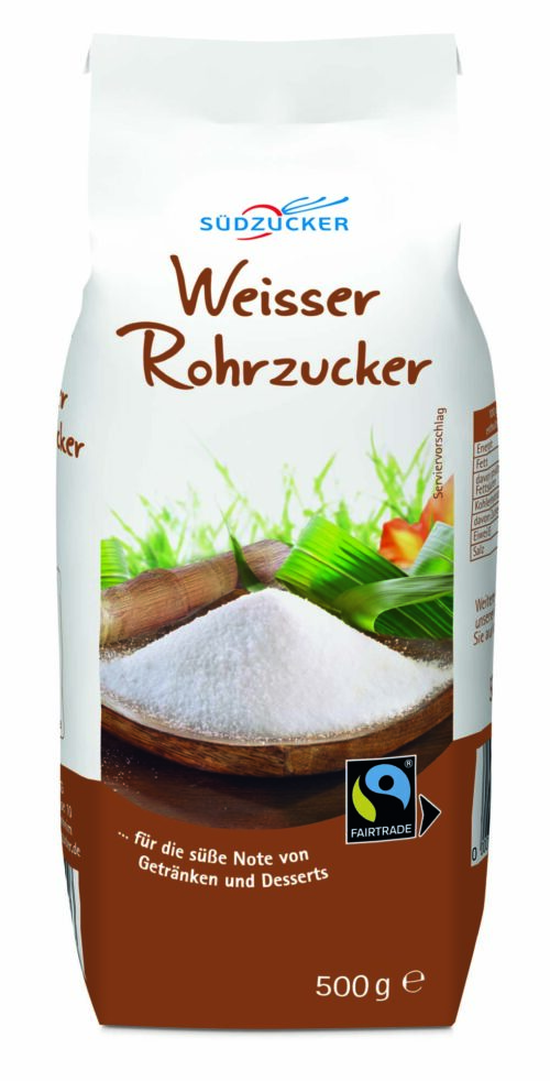 Südzucker Weisser Rohrzucker 500g