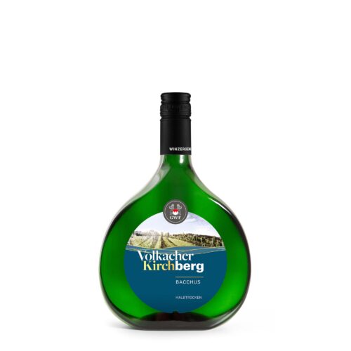 GWF Volkacher Kirchberg Bacchus QbA halbtrocken 0,75l
