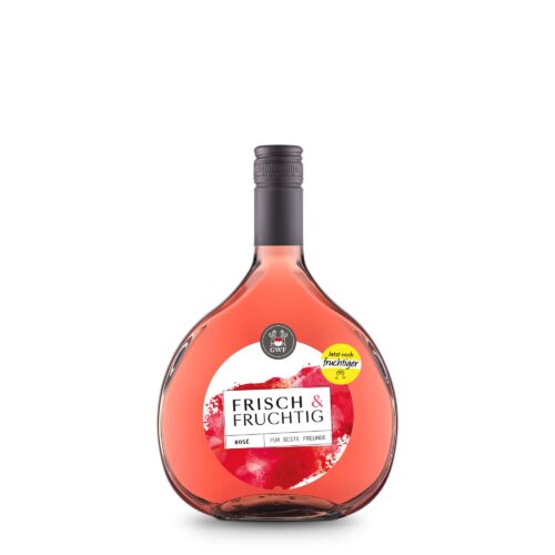 GWF Frisch und Fruchtig Rose QbA halbtrocken 0,75l