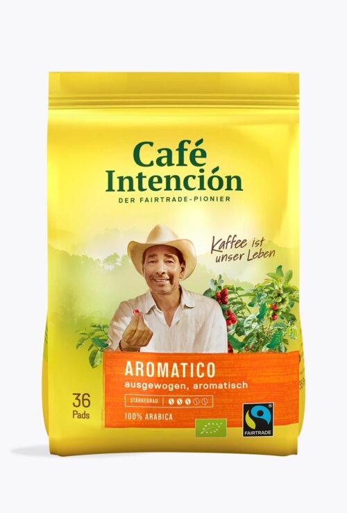Café Intención Bio Aromatico Kaffeepads 36St 252g