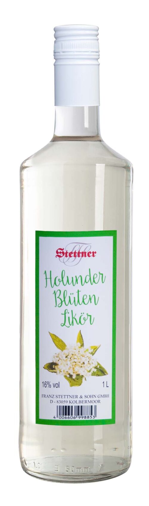 Stettner Holunder Blüten Likör 1l