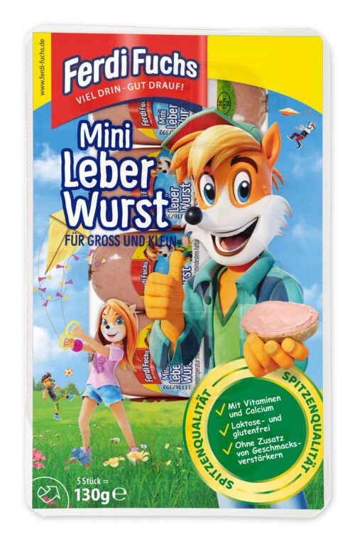 Ferdi Fuchs Mini-Leberwurst 5x26g