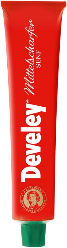 Develey mittelscharfer Senf Tube 200ml