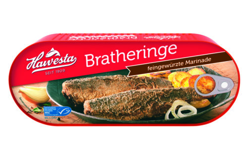 Hawesta Bratheringe in feinwürziger Marinade 500g