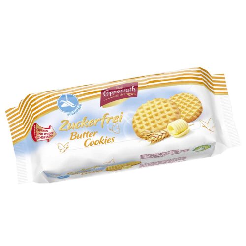 Coppenrath Butter Cookies ohne Zucker 200g
