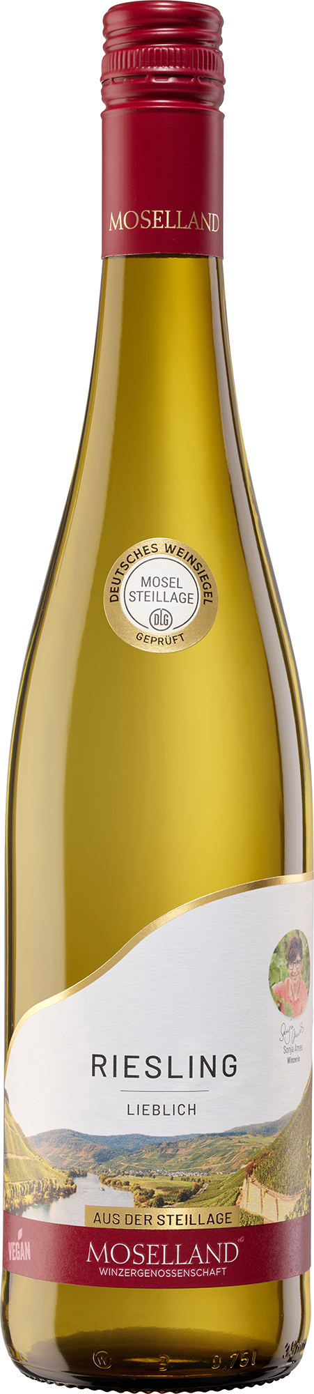 Moselland Riesling Hochgewächs lieblich 0,75l