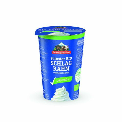 Berchtesgadener Land Feinster Bio Schlagrahm Laktosefrei 32% 200g