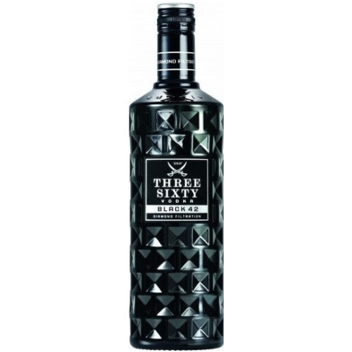 Three Sixty Vodka Black 42 0,7l