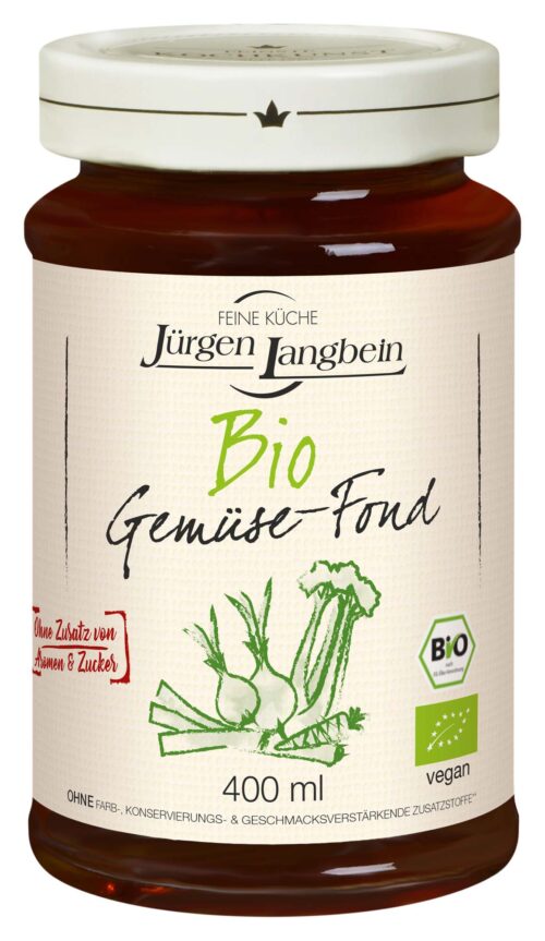 Jürgen Langbein Bio Gemüse Fond 400ml