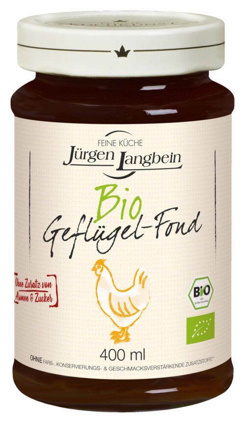 Jürgen Langbein Bio Geflügel Fond 400ml