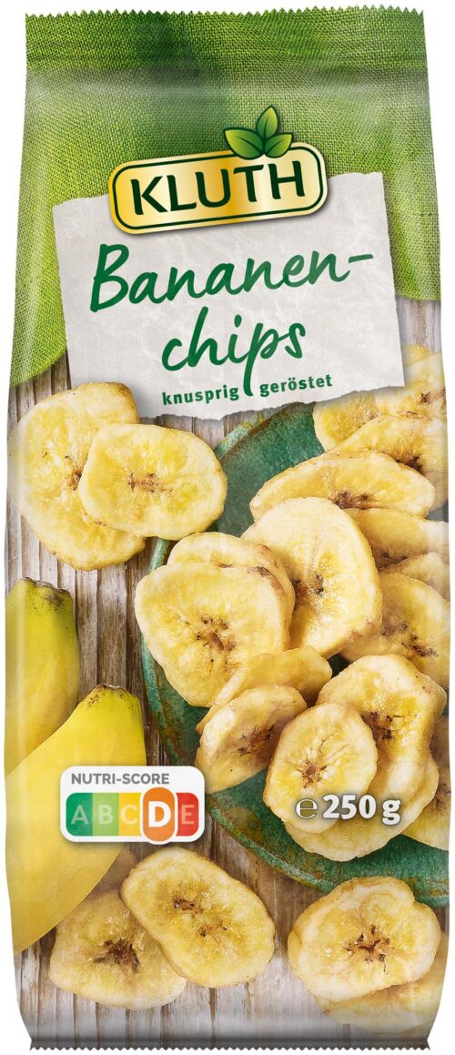 Kluth Bananen-Chips 250g