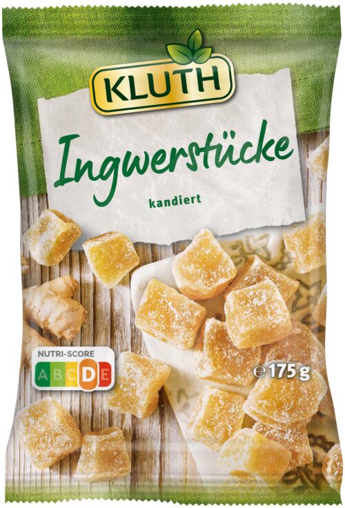 Kluth Ingwerstücke kandiert 175g
