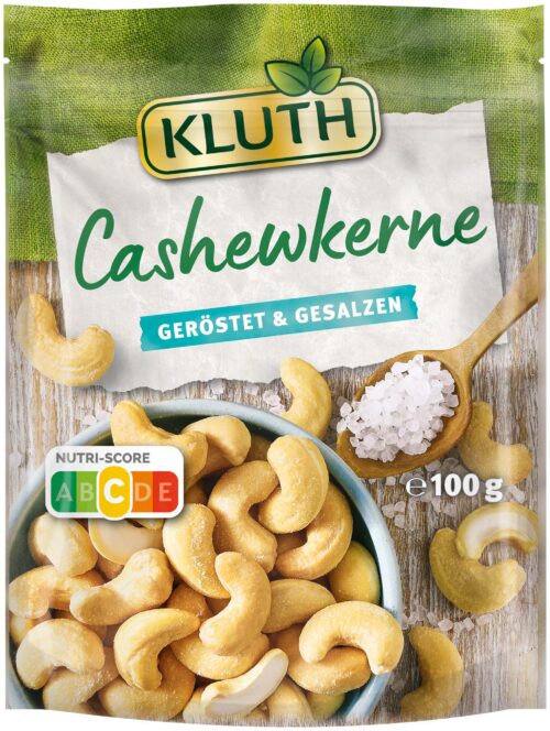 Kluth Cashewkerne geröstet & gesalzen 100g