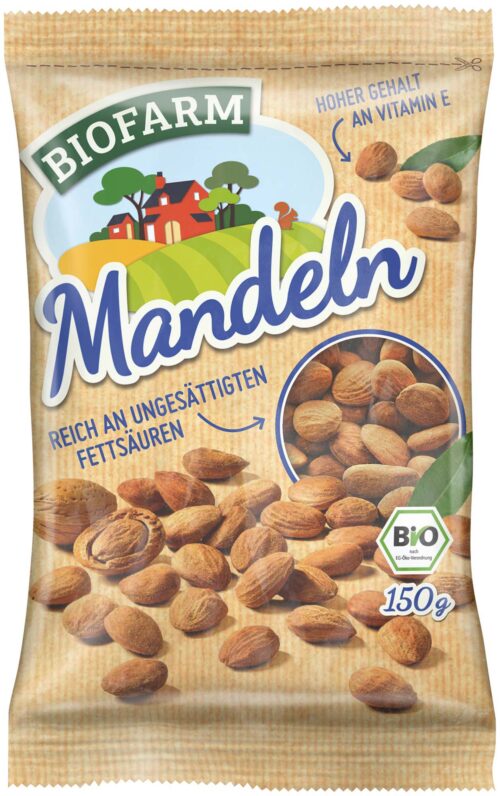 Biofarm Mandeln braun 150g