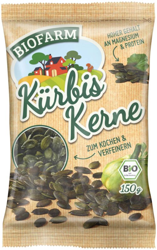 Biofarm Kürbiskerne 150g