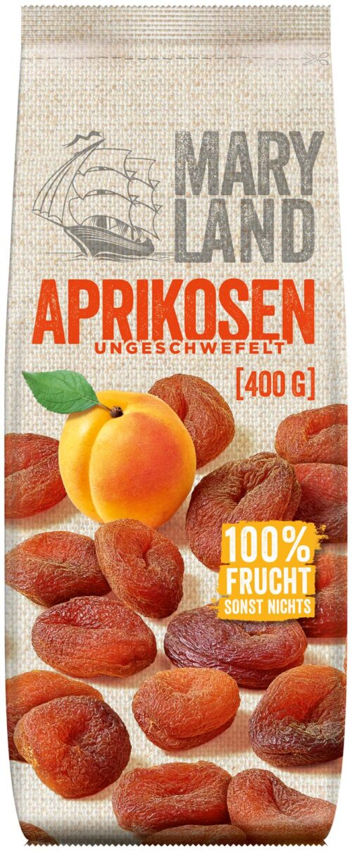 Maryland Aprikosen ungeschwefelt 400g