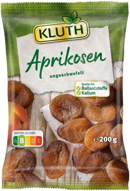 Kluth Aprikosen ungeschwefelt 200g