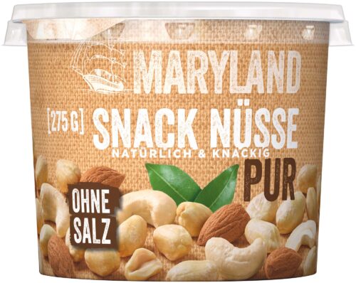 Maryland Snack Nüsse Pur 275g