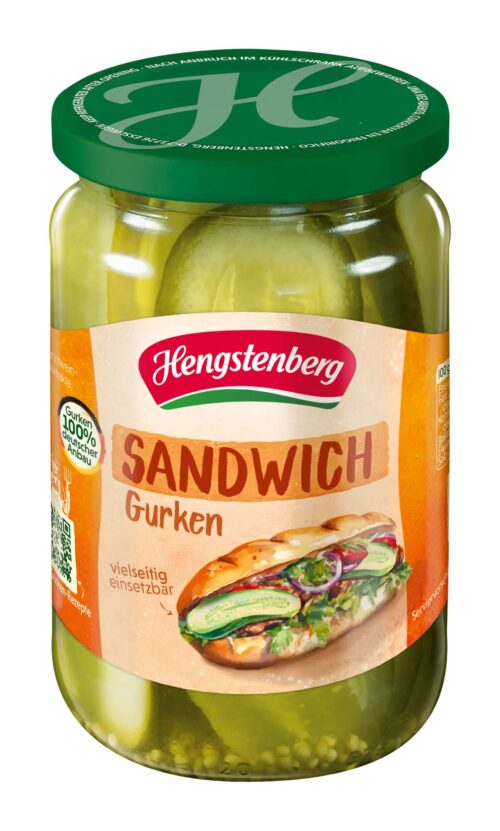 Hengstenberg Sandwichgurken 330g