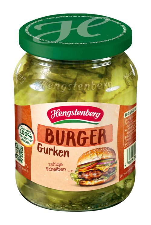 Hengstenberg Burger Gurken 330g
