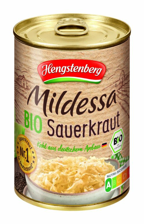 Hengstenberg Mildessa Bio Sauerkraut 400g