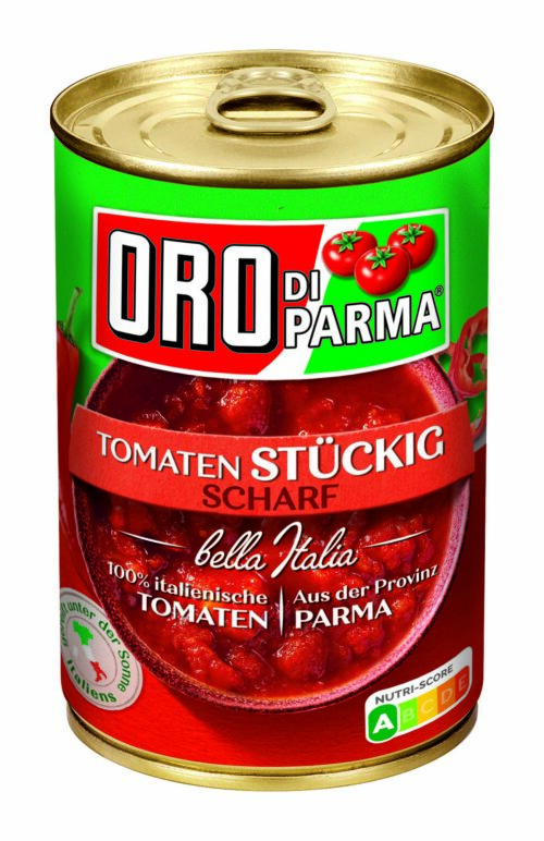 Oro di Parma Tomaten stückig scharf 400g