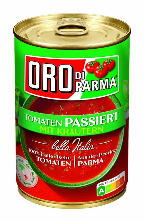 Oro di Parma Tomaten passiert mit Kräutern 400g