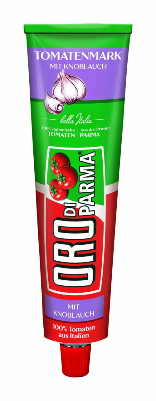 Oro di Parma Tomatenmark Knoblauch 200g