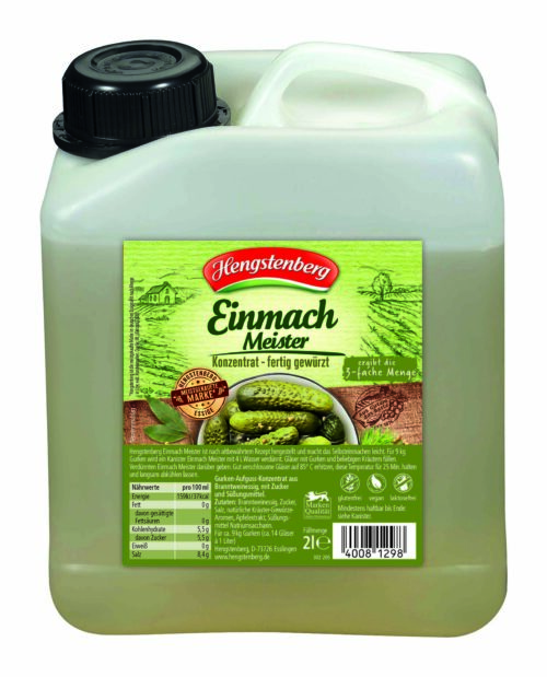 Hengstenberg Einmach Meister 2l