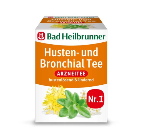 Bad Heilbrunner Husten- und Bronchialtee Filterbeutel 8x2g