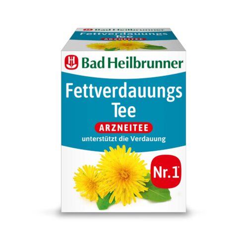 Bad Heilbrunner Fettverdauungs Tee Filterbeutel 8x1,8g