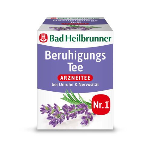 Bad Heilbrunner Beruhigungs Tee Filterbeutel 8x1g