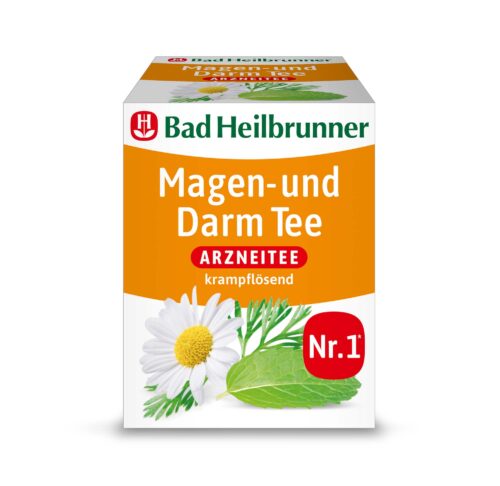 Bad Heilbrunner Magen- und Darm Tee Filterbeutel 8x1,75g