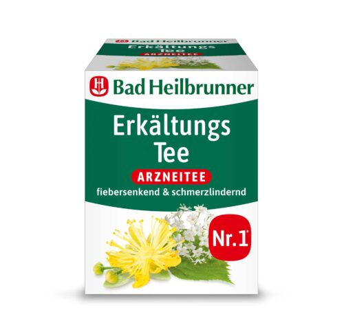 Bad Heilbrunner Erkältungs Tee Filterbeutel 8x2g