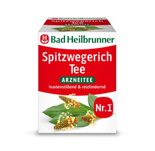 4008137007509 Bad Heilbrunner Spitzwegerich Tee Filterbeutel 8x2g