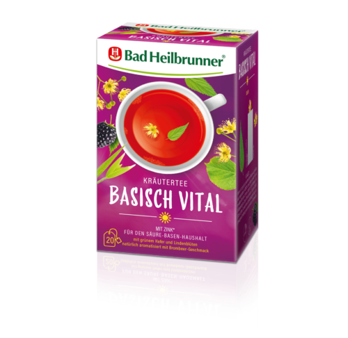 4008137009909 Bad Heilbrunner Basisch Vital Tee Filterbeutel 20x2g