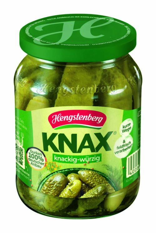 Hengstenberg Knax Gewürzgurken 330g