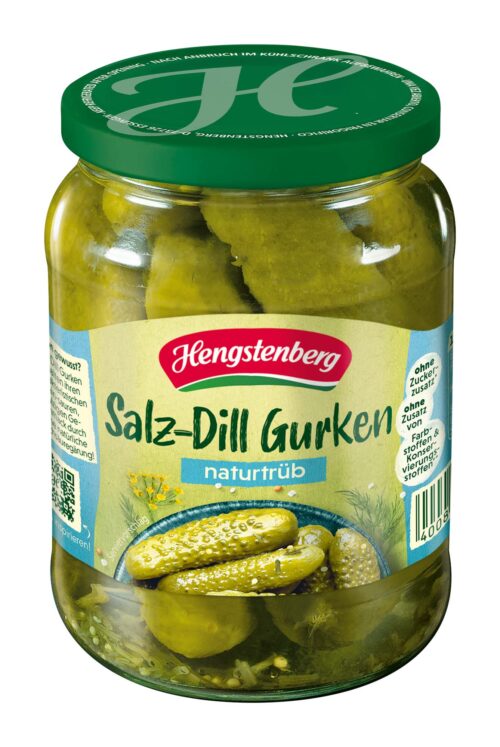 Hengstenberg Salz Dill Gurken 650g